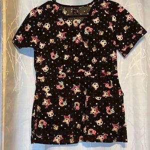 TOKI DOKI SCRUB TOP XXS